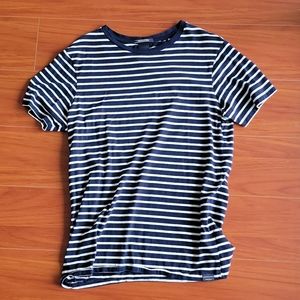 Scotch & Soda Navy Striped T-shirt